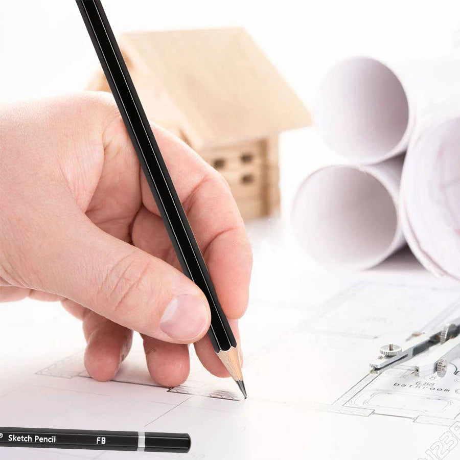 8-Piece Professional Graphite Pencil w/ Collector's Tin Box