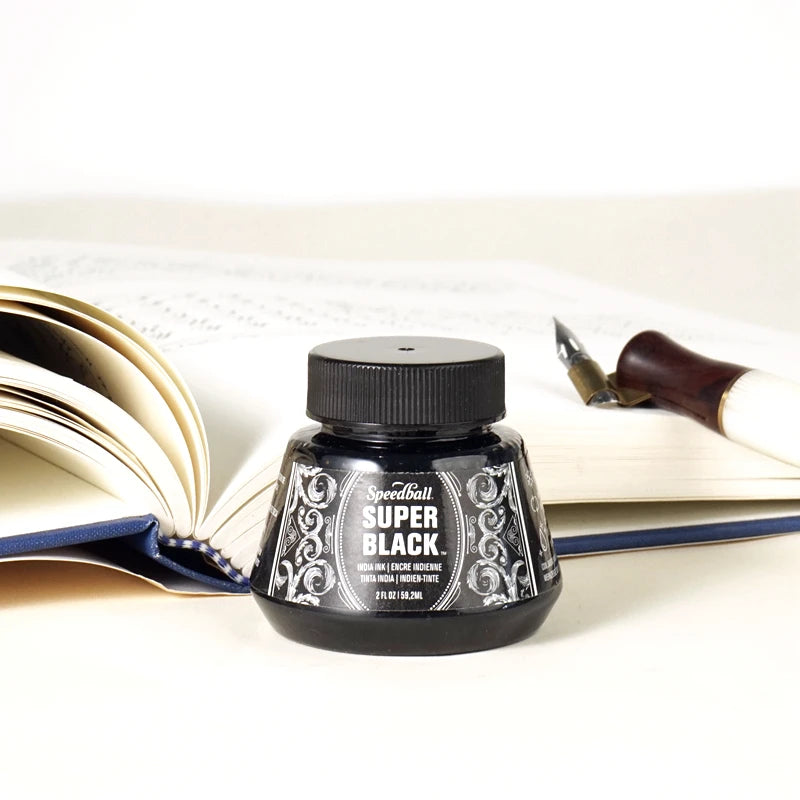 Speedball Super Black Ink-32oz